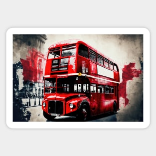 London Bus Sticker